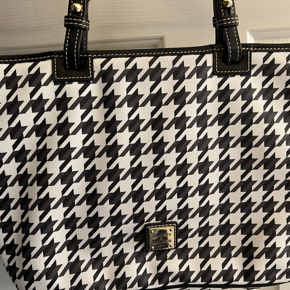 Dooney and Bourne Houndstooth purse